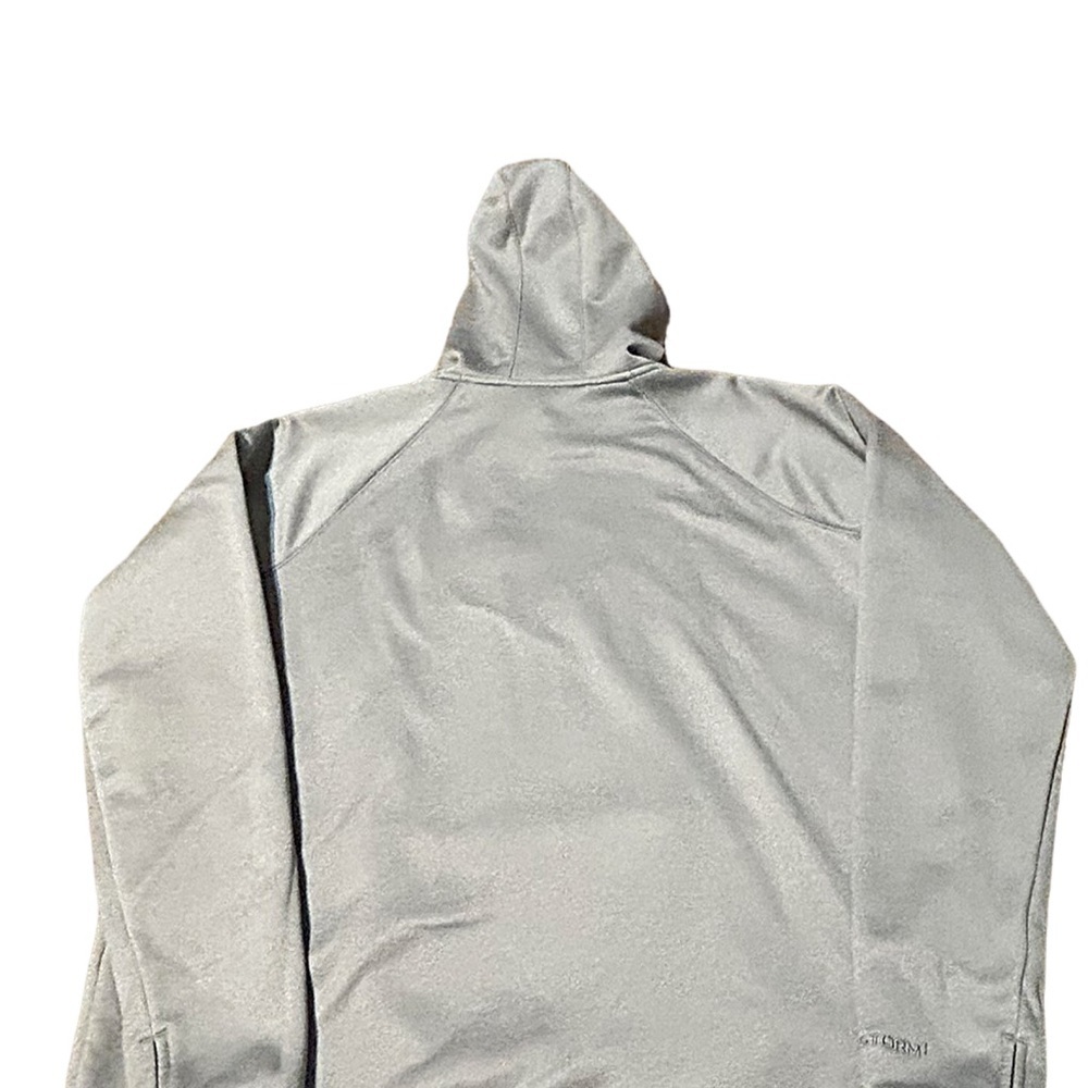 Under Armour Gray USA Flag Logo Hoodie Large - Picture 11 of 15